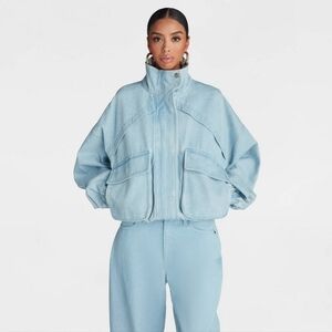 KBB by KAHLANA 'The Denim Bomber Jacket'